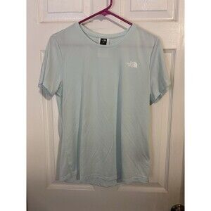 The North Face Women Circular design  Blue Flash Dry Tee  Sz M